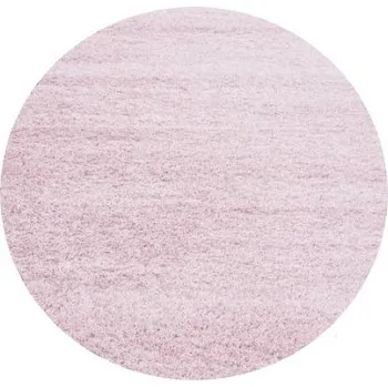 Koberec Ayyildiz Kusový koberec Life Shaggy 1500 pink kruh Typ: kruh 160 cm