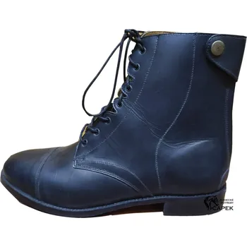 Jezdecká obuv Pérka -ŠNĚROVACÍ- - Černá - 45