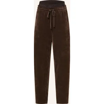 Dámské kalhoty Cambio Dámské Manšestrové Kalhoty Eden, tmavě hnědá, 42