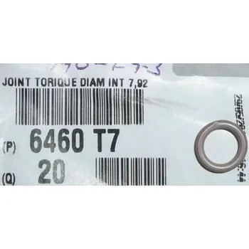 Výparník klimatizace 6460t7 těsnění klimatizace citroen peugeot original