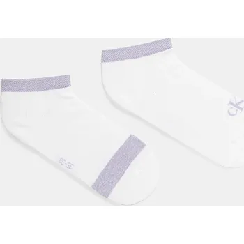 Dámské ponožky Ponožky Calvin Klein Jeans 2-pack dámské, fialová barva, 701230600 04X, vel. 39/42