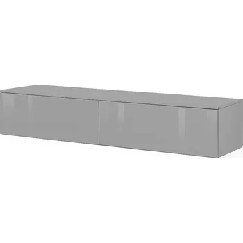 Televizní stolek TV stolek 2,1 šedý lávový lesk Legs Box