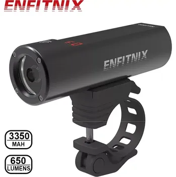 Cyklosvítilna Enfitnix Navi600 (Enfitnix Navi600 SMART přední světlo na kolo USB dobíjecí, černé)