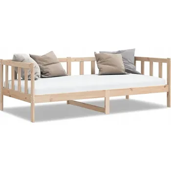 Postel Multifunkční postel/válenda z masivního borovicového dřeva 203x98x66 cm