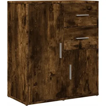 Komoda Univerzální skříňka z dřevotřísky, kouřový dub, 60x31x70 cm