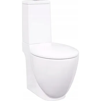 Obraz Moderní toaleta s tichým zavíráním a dvojitým splachováním, bílá, 3