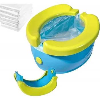 Nočník SKLÁDACÍ NOČNÍK Pro Děti TRŮN CESTOVNÍ BANÁN Turistický Přenosný Záchod