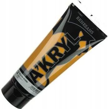 Výtvárné potřeby Barva Akrylová Renesans 12 Okrová žlutá 200 Ml