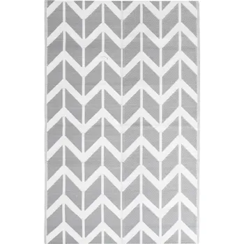 Koberec Koberec ARAKIL, dvouvrstvý žakár, šedý, 120 x 180 cm