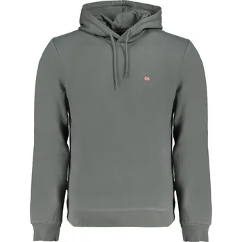 Pánská mikina Napapijri NP0A4FQVBALISHOOD Pánská mikina armádní zelenošedá 2XL