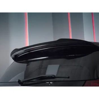 Tuning Maxton Design prodloužení spoileru pro BMW řada 1 E81, E87, černý lesklý plast ABS (Aero spoiler)