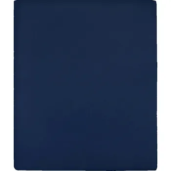 Prostěradlo Prostěradlo z bavlněného žerzeje 90x200 cm, tmavě modré