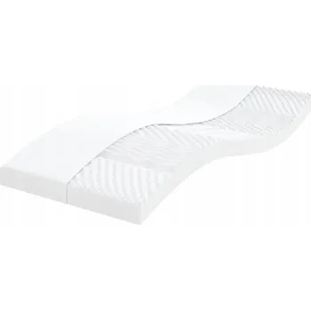 Matrace Matrace 7-zónová, tkanina peach skin, 80x200x10 cm, bílá