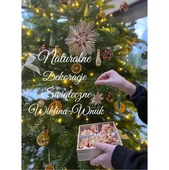 Vánoční dekorace Sady mix 6 cm 24 ks hnědá