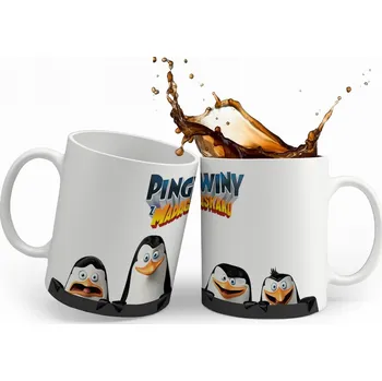 Keramický hrnek 330 ml Tučňáci z Madagaskaru