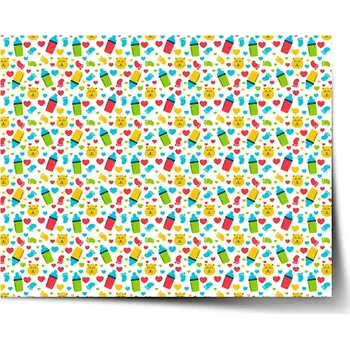 Plakát Sablio Plakát Dětské obrázky - 60x40 cm