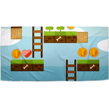 Osuška Sablio Ručník Videohra 2 - 50x100 cm