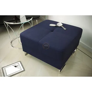 Taburet Nábytek PEGAS s.r.o. Taburet s úložným prostorem 55x55 cm GALAXY - modrá