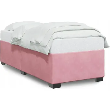 Postel Postel s dekorem dřeva G03V 90x200 růžová