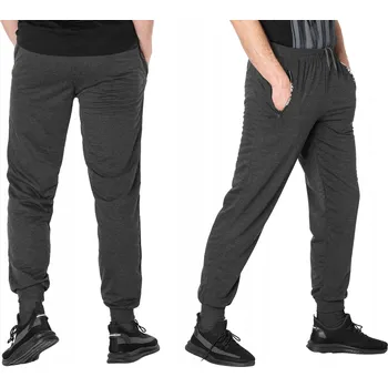 Teplé pánské tepláky zateplené fleecem 40254-04 XXL