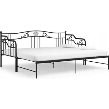 Postel Kovová postel G04V 90x200 černá