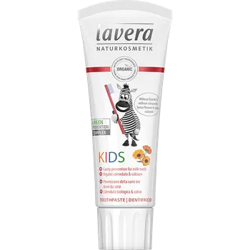 Lavera Dětská zubní pasta s měsíčkem (75 ml) - s ovocnou chutí, bez fluoridu