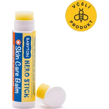 Dětská kosmetika Babyton Tuhý balzám Hero Stick 5 ml - univerzální pomocník na cesty
