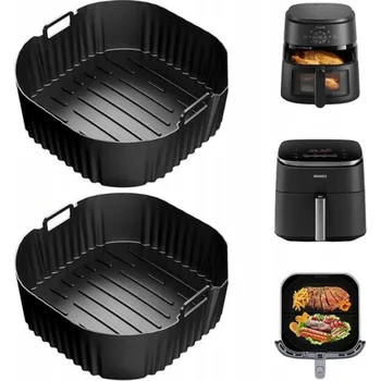 Příslušenství pro fritézu SILIKONOVÁ FORMIČKA ORGANIZÉR DO COSORI FRITÉZY AirFryer BEZ TUKU 2KS