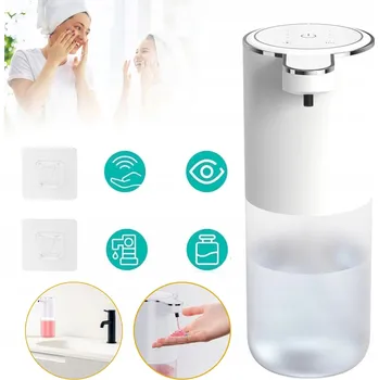 Dávkovač mýdla BEZDOTYKOWY AUTOMATYCZNY DÁVKOVAČ USB-C NA MÝDLO, TVOŘÍ PĚNU, AKUMULÁTOR