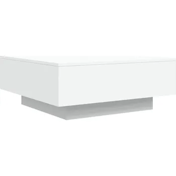 Konferenční stolek Konferenční stolek z dřevotřísky, bílý, 80 x 80 x 31 cm