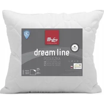Polštář Antialergický Polštář Miss Lucy Dream Line 50x50 cm Bílý Silikonový