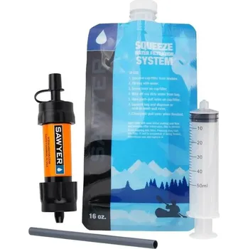 Filtrace vody Filtr na vodu Sawyer Mini oranžový mechanický, životnost 370 000 l