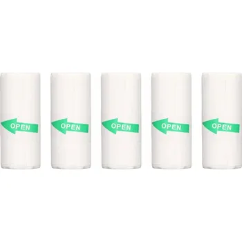 Vrták Helmer kotoučky pro TP 01, 55mm x 25mm, 5ks, samolepící, bílé