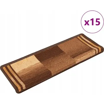 Nášlap na schod Protiskluzové nášlapy na schody z Všívaného Polyamidu 65x21x4cm