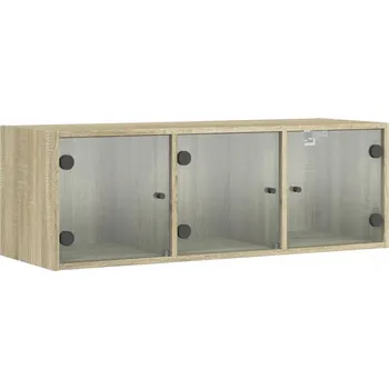 Komoda Závěsná vitrína G07V dub sonoma 7 x 7 x 7 cm