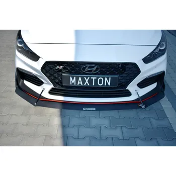Autodíl Maxton Design "Racing" spoiler pod přední nárazník pro Hyundai i30 N Mk3, plast ABS bez povrchové úpravy