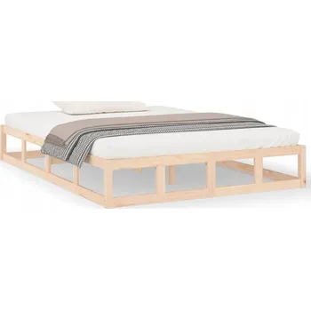 Postel Dřevěná manželská postel G04V 200x200 dub