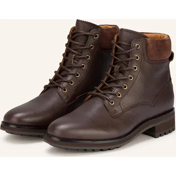 Pánská móda Polo Ralph Lauren Pánské Šněrovací Boty Bryson, tmavě hnědá, 40