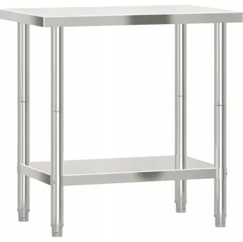 Jídelní stůl Deska nerezová ocel 4 x 4 x 4 cm