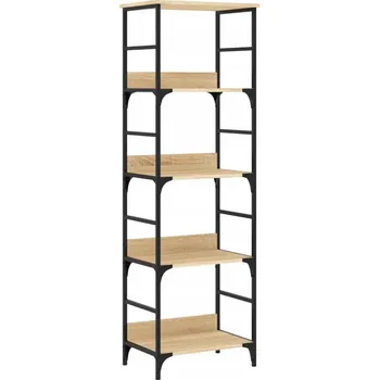 Knihovna Regál G04V 4 x 4 x 4 cm dub sonoma