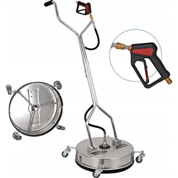 Příslušenství pro vysokotlaký čistič Čistič ploch T-RACER 18 INOX 350 Bar pro dlažbu a betonu, připojení 3/8, pro NILFISK MC MH