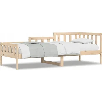 Postel Dřevěná dvoulůžková postel G02V 90x190 dub