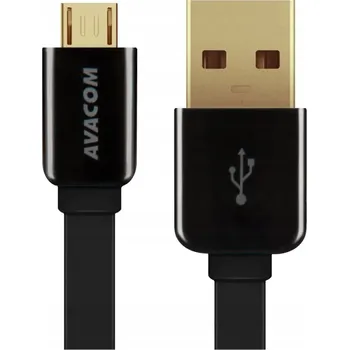 Datový kabel USB kabel (2.0) USB A – USB micro B, 1,2 m, černý