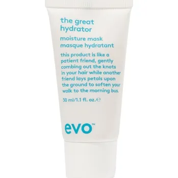Vlasová regenerace EVO Hydrate The Great Hydrator hydratační maska pro lesk suchých a křehkých vlasů 30 ml