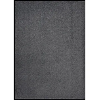 Rohožka Rohožka ke dveřím s velurovým povrchem, protiskluzová, antracitová