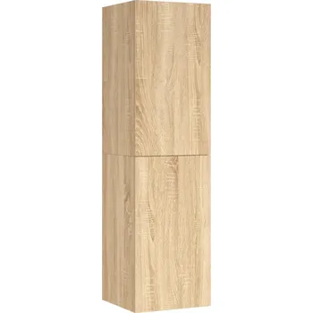 Televizní stolek Závěsná TV skříňka s policemi, dub sonoma, 30,5 x 30 x 110 cm