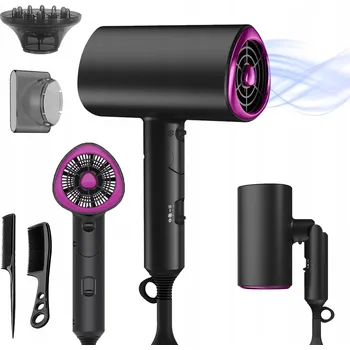 Fén PROFESIONÁLNÍ FÉN NA VLASY SILNÝ S IONIZACÍ, DIFUZÉREM A KONCENTRÁTOREM