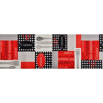 Rohožka Podložka na podlahu Cuisine, protiskluzová, 300 x 60 cm, polyamid, latex