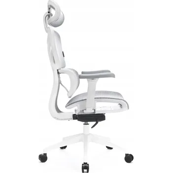 Jídelní židle Levano System ergonomická židle Control Series, bílá