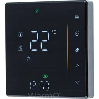 Pokojový REGULÁTOR TEPLOTY WarmO B60b WIFI TERMOSTAT ČERNÝ